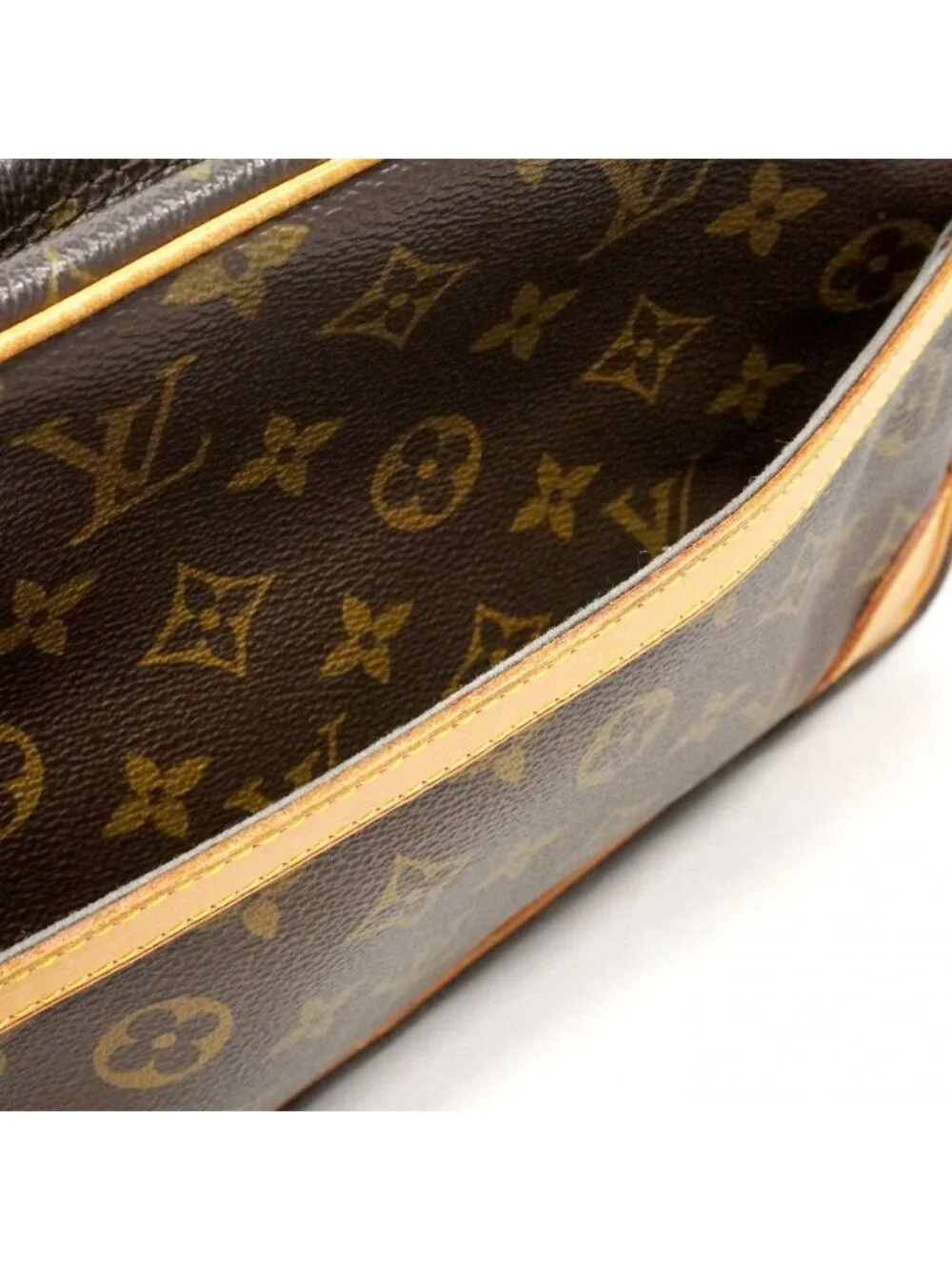 Louis Vuitton Clutch Monogram Compiegne 28 Brown